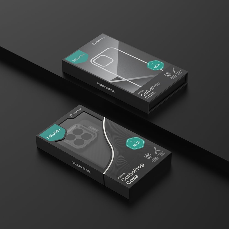 Nillkin CarboProp Aramid mágneses hátlap Xiaomi 15 Fekete