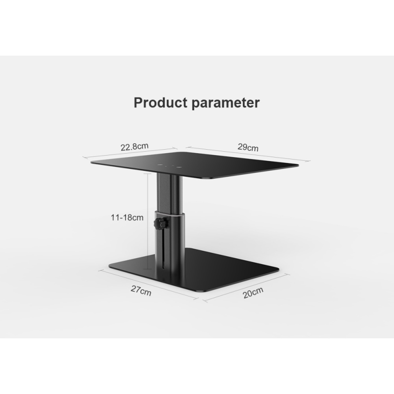 Nillkin HighDesk állítható monitorállvány ezüst színben