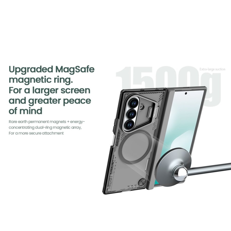 Nillkin Iceblade Prop mágneses borító a Samsung Galaxy Z Fold 7-hez Fekete