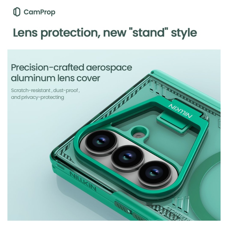 Nillkin Iceblade Prop mágneses borító a Samsung Galaxy Z Fold 7-hez Fekete