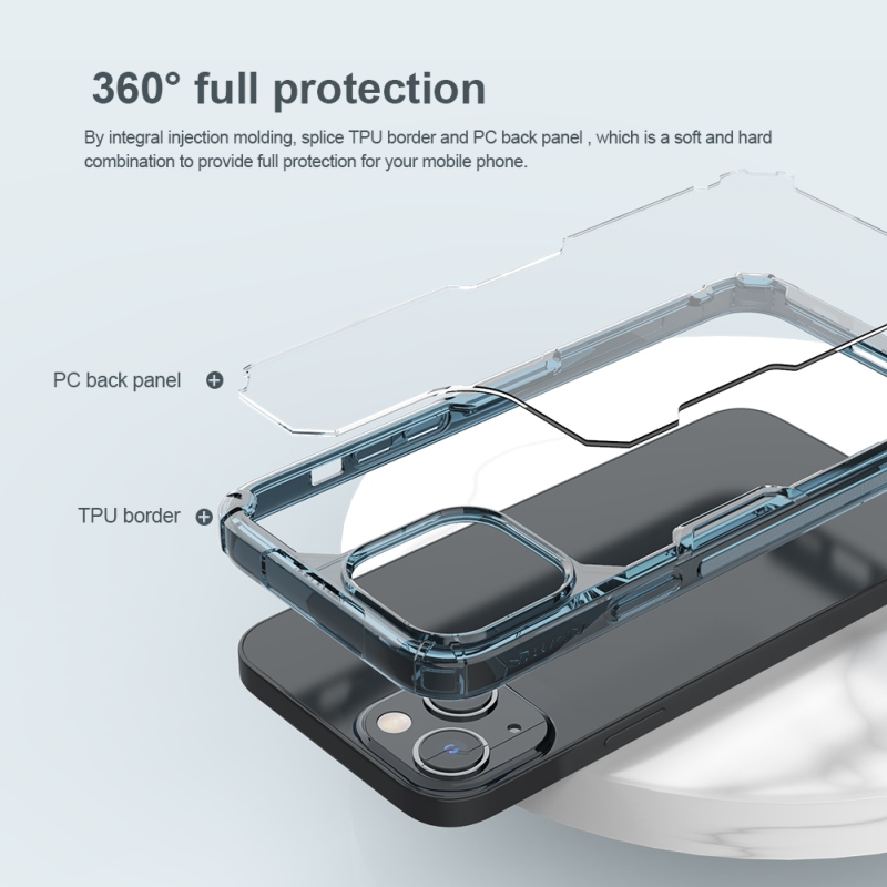 Nillkin Nature TPU PRO borító Apple iPhone 13/14 készülékhez - átlátszó