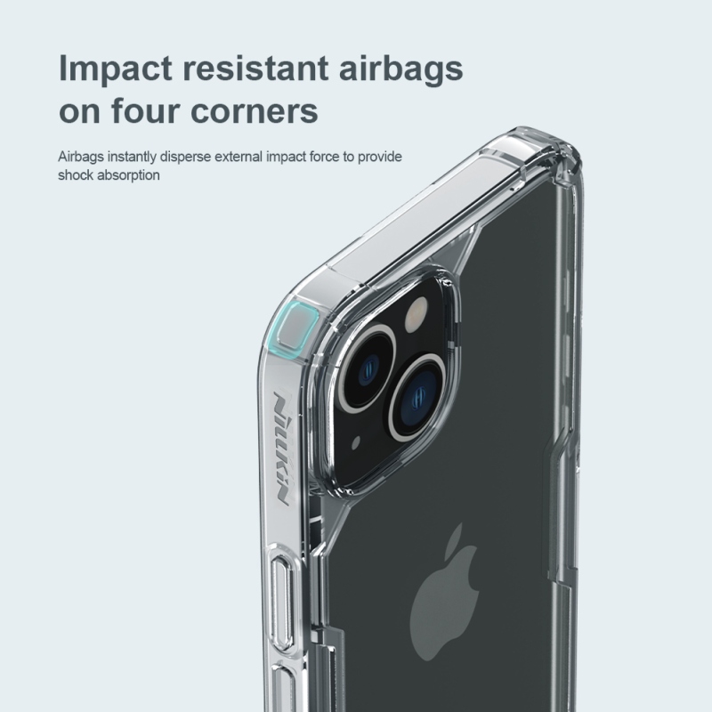 Nillkin Nature TPU PRO borító Apple iPhone 13/14 készülékhez - átlátszó