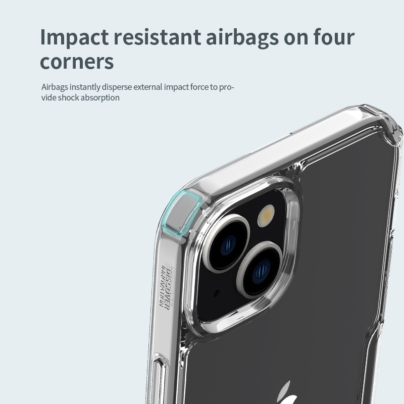 Nillkin Nature TPU PRO borító Apple iPhone 15 készülékhez - átlátszó