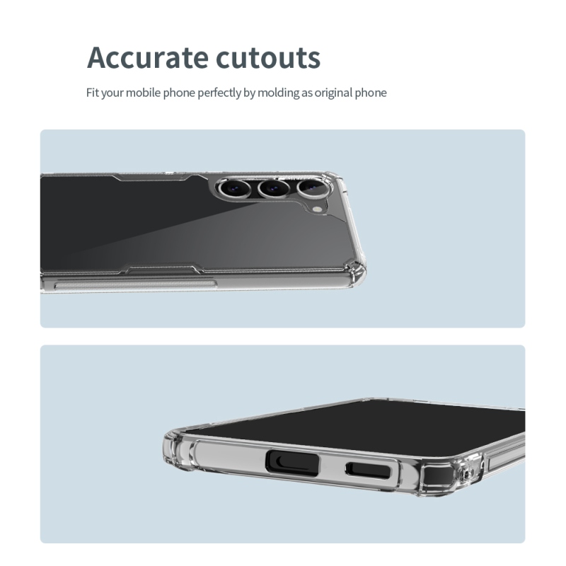 Nillkin Nature TPU PRO borító Samsung Galaxy S23 készülékhez - átlátszó