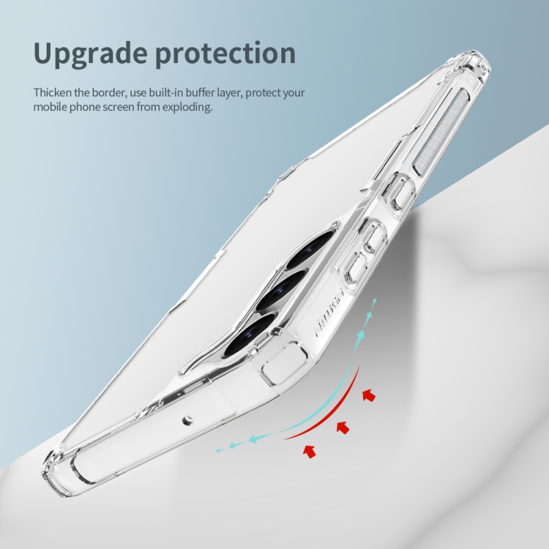Nillkin Nature TPU PRO borító Samsung Galaxy S23 készülékhez - átlátszó