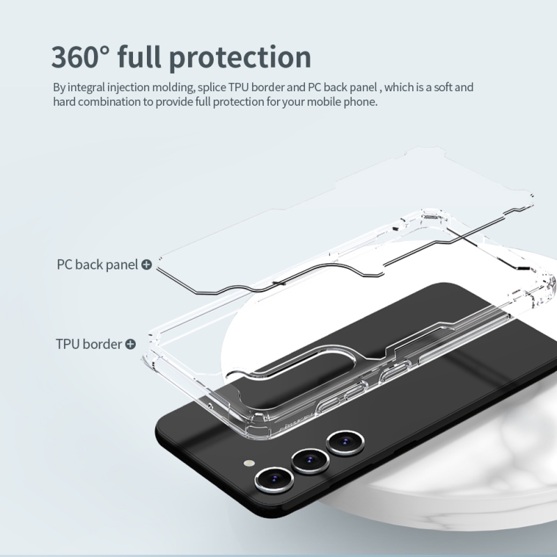 Nillkin Nature TPU PRO borító Samsung Galaxy S23 készülékhez - átlátszó