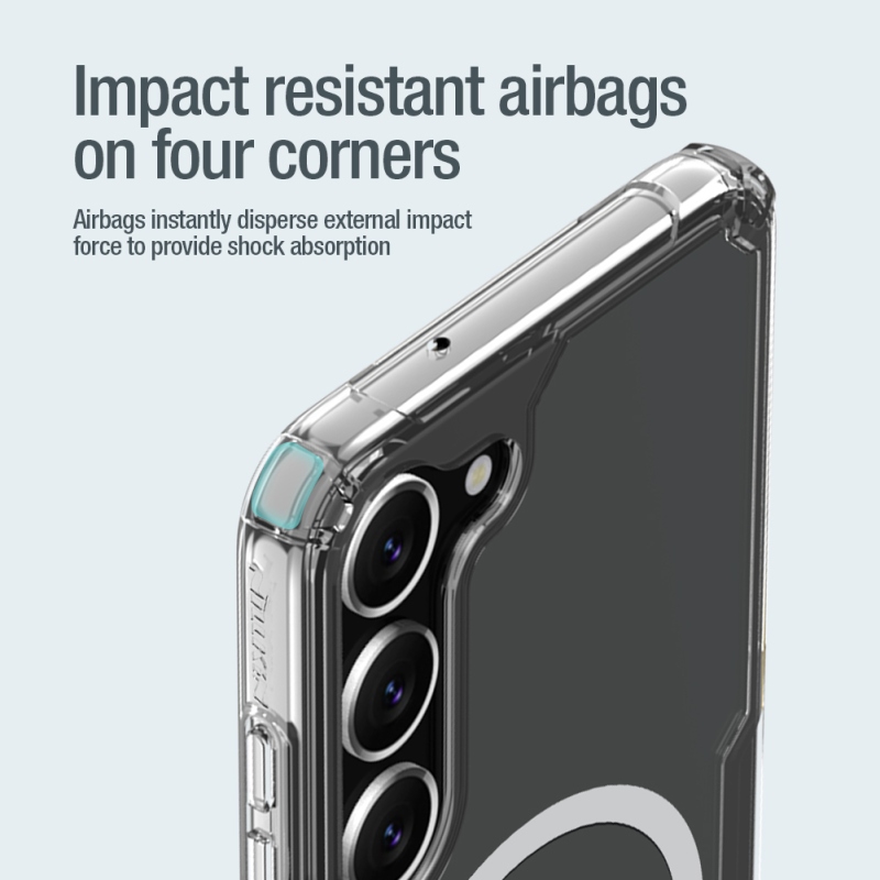 Nillkin Nature TPU PRO mágneses borítás Samsung Galaxy S23+ - átlátszó