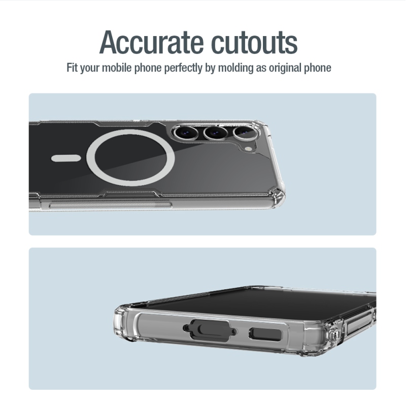 Nillkin Nature TPU PRO mágneses borítás Samsung Galaxy S23+ - átlátszó