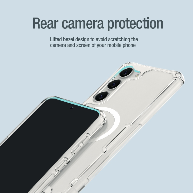 Nillkin Nature TPU PRO mágneses borítás Samsung Galaxy S23+ - átlátszó