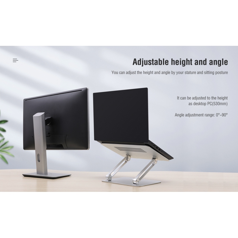 Nillkin ProDesk állítható laptop állvány szürke