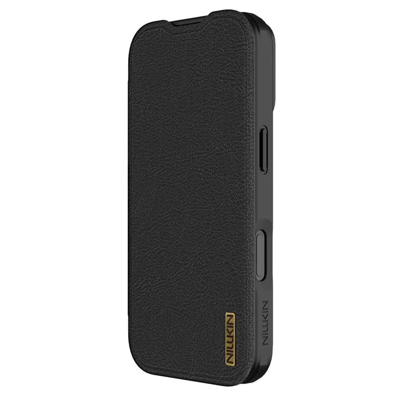 Nillkin Qin Book PRO tok Apple iPhone 17 Fekete