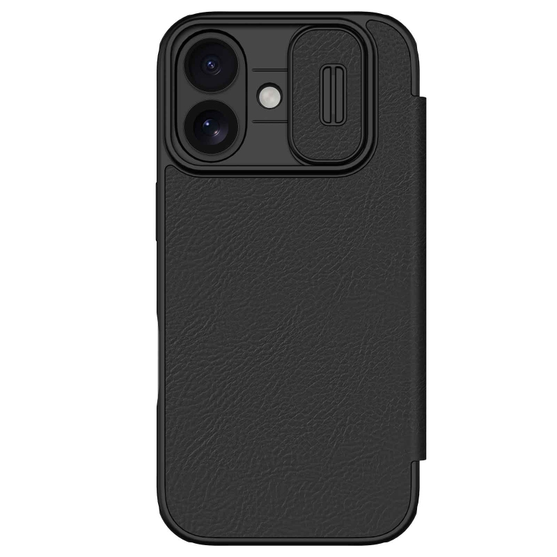Nillkin Qin Book PRO tok Apple iPhone 17 Fekete