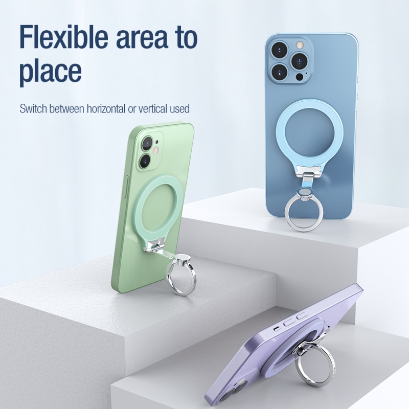 Nillkin SnapGrip mágneses gyűrűtartó éjszakai fekete