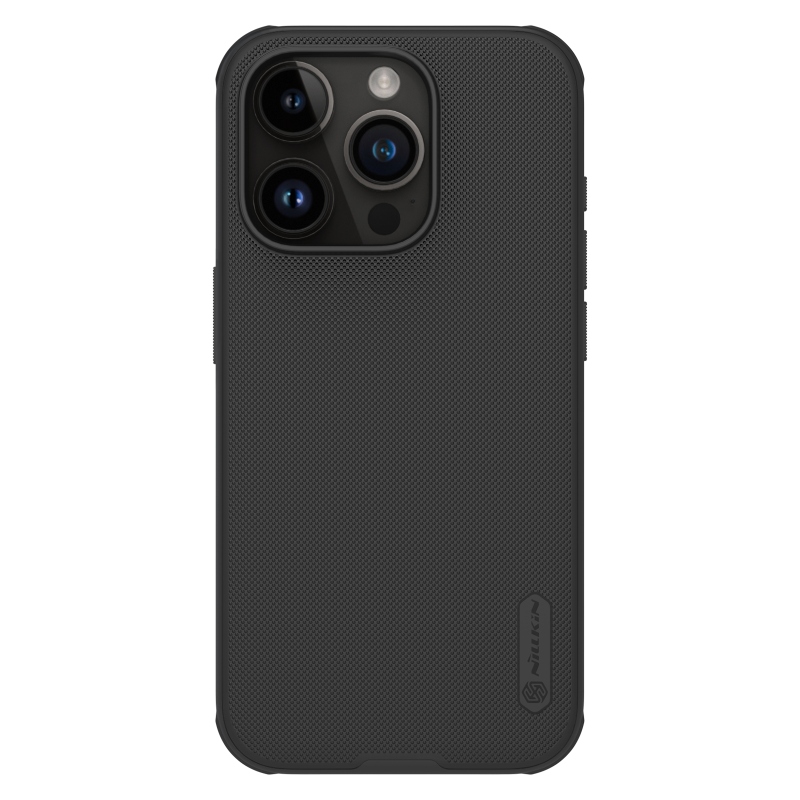 Nillkin Super Frosted PRO mágneses hátlap az Apple iPhone 15 Pro készülékhez Fekete