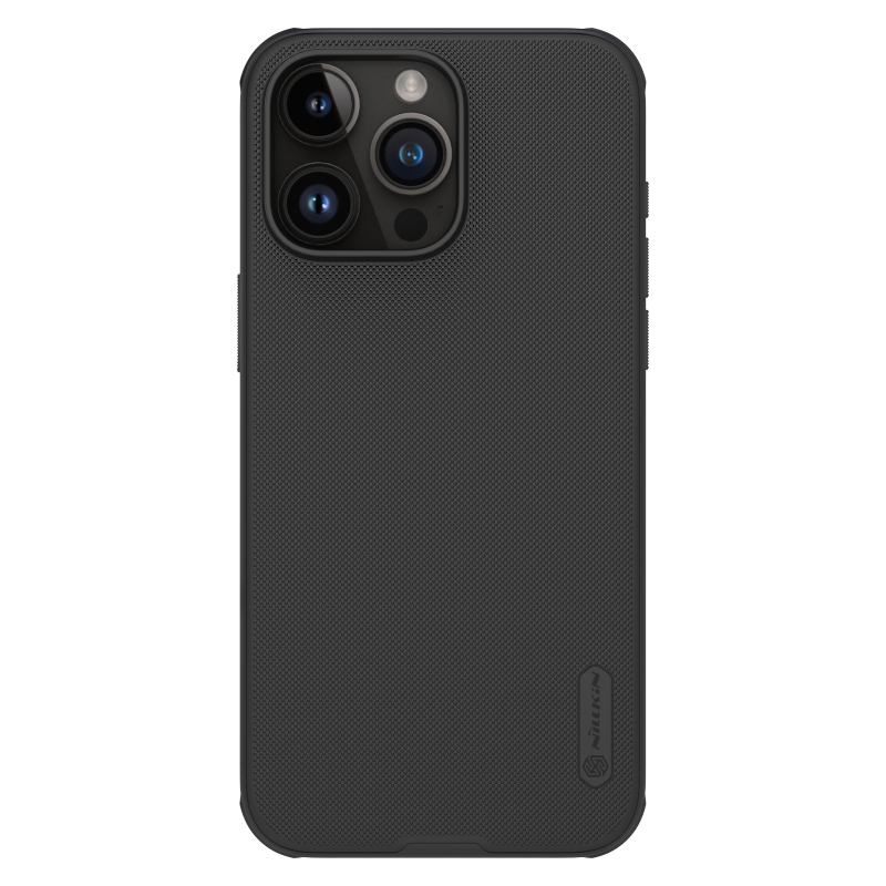 Nillkin Super Frosted PRO mágneses hátlap Apple iPhone 15 Pro Max-hoz Fekete