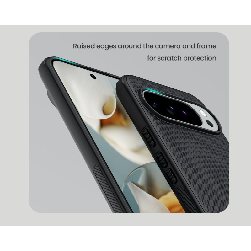 Nillkin Super Frosted PRO hátlap a Google Pixel 10 Pro XL számára Fekete