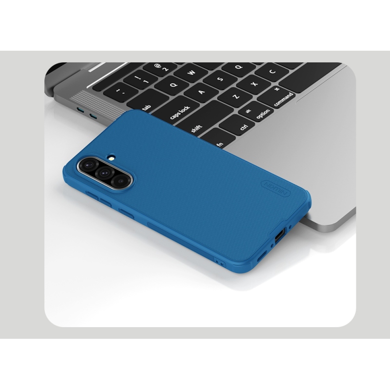 Nillkin Super Frosted PRO hátlap a Samsung Galaxy A36 5G kékhez