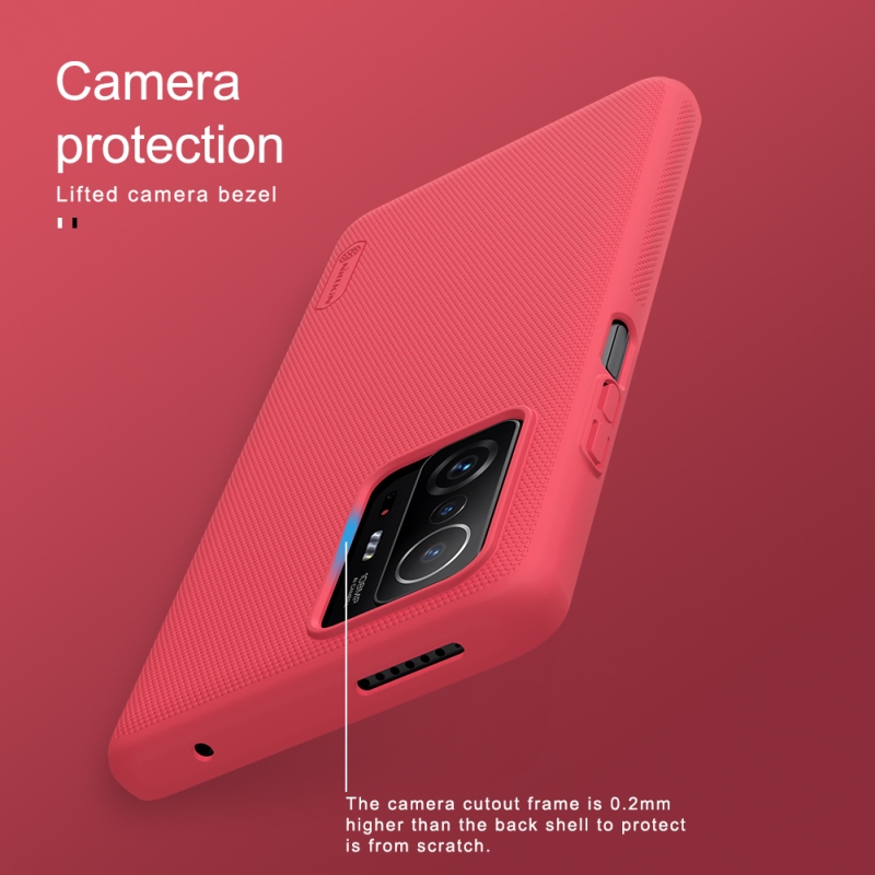 Nillkin Super Frosted Back Cover for Xiaomi 11T/11T Pro Fekete