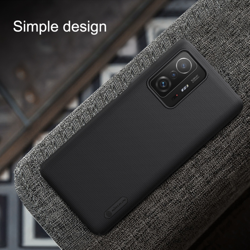 Nillkin Super Frosted Back Cover for Xiaomi 11T/11T Pro Fekete