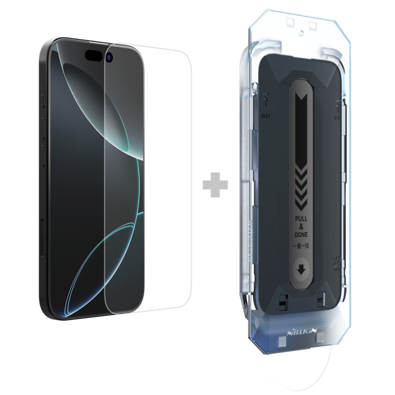 Nillkin Edzett üveg 0.2mm H+ PRO 2.5D Apple iPhone 16 Pro Max készülékhez (applikátorral)
