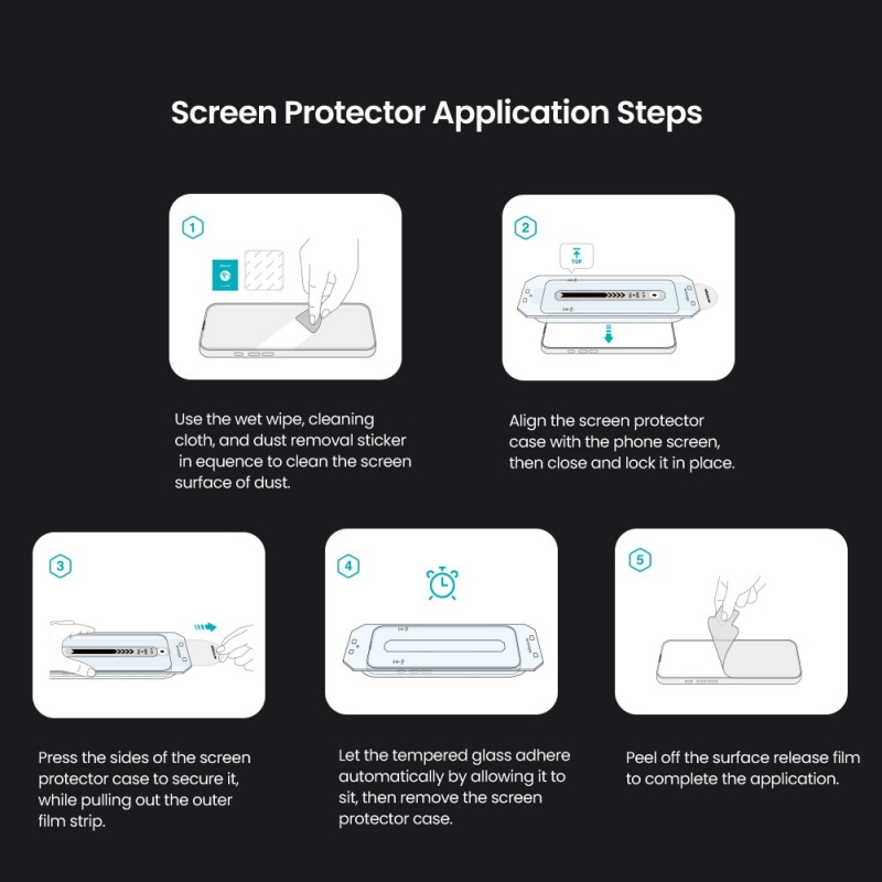 Nillkin Edzett üveg 0.2mm H+ PRO 2.5D Apple iPhone 16 Pro készülékhez (applikátorral)