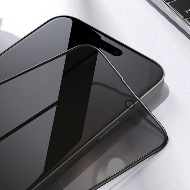 Nillkin edzett üveg 0.33mm Guardian 2.5D az Apple iPhone 14 Pro készülékhez Fekete