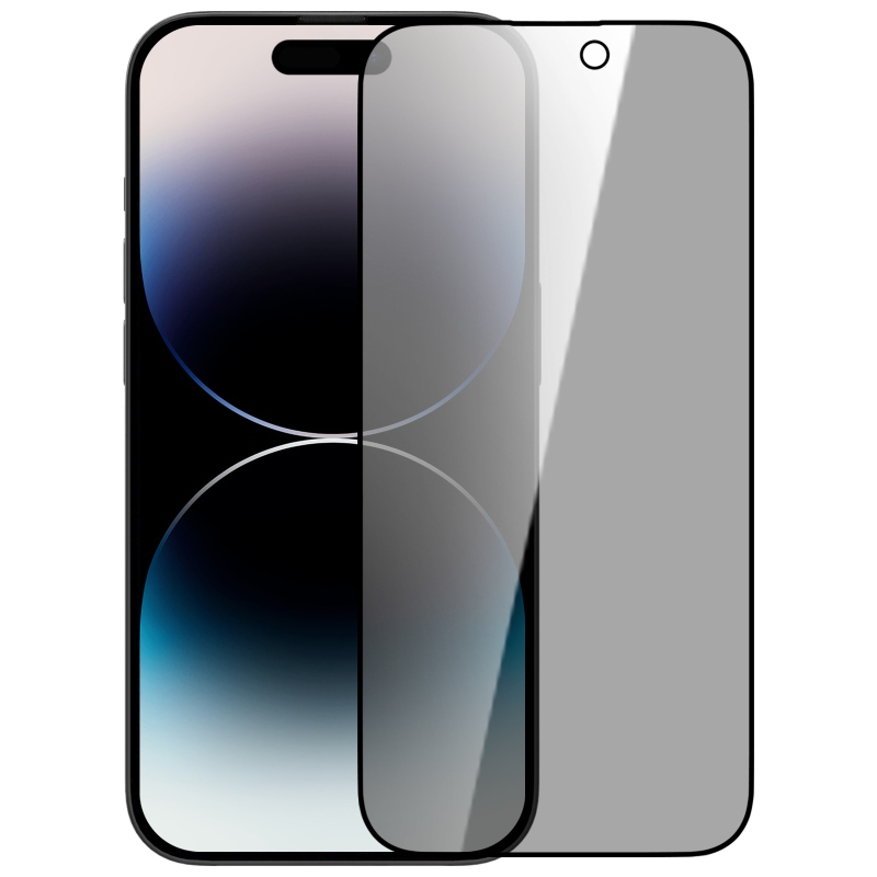Nillkin edzett üveg 0.33mm Guardian 2.5D az Apple iPhone 14 Pro készülékhez Fekete