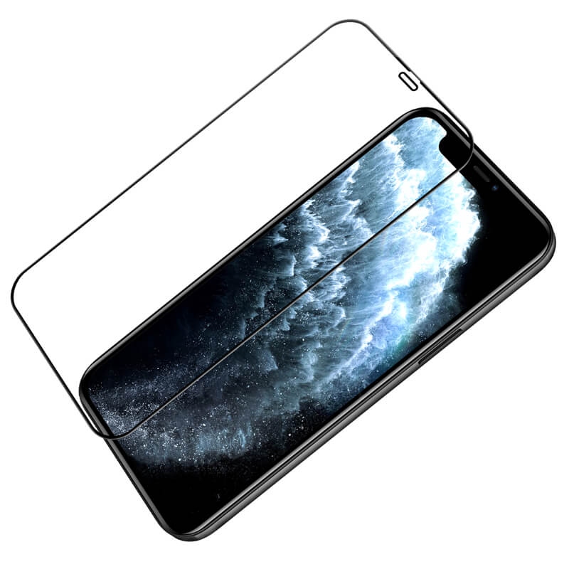 Nillkin edzett üveg 2.5D CP+ PRO fekete az Apple iPhone 12/12 Pro 6.1 iPhone 12/12-hez