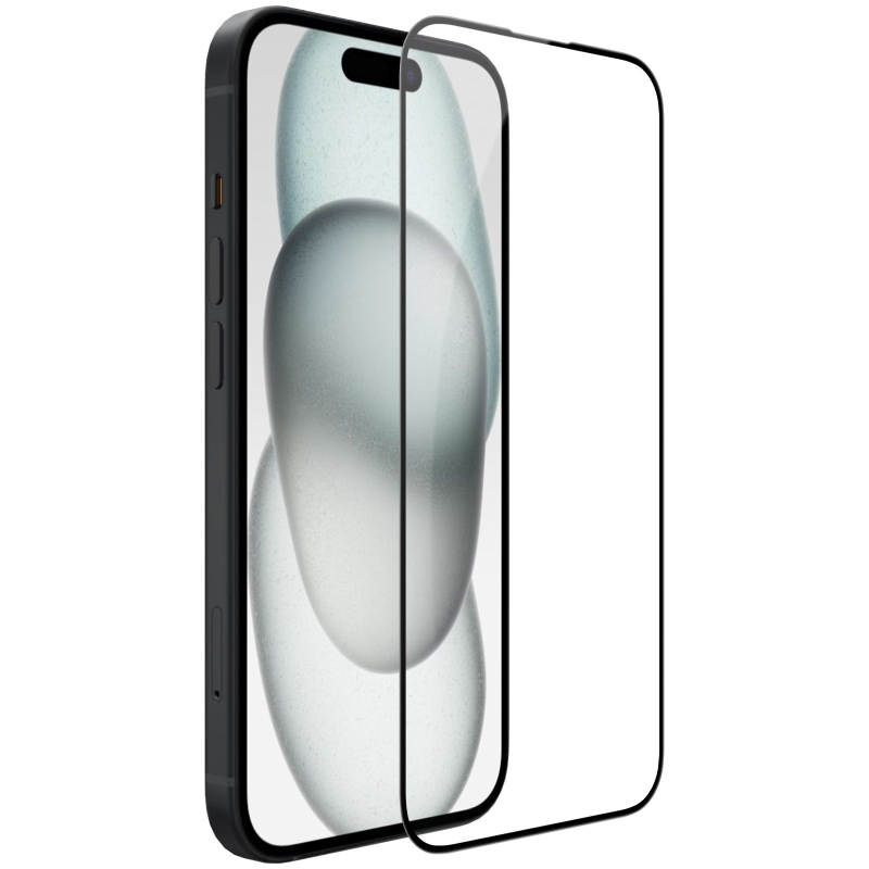 Nillkin edzett üveg 2.5D CP+ PRO fekete az Apple iPhone 15 készülékhez