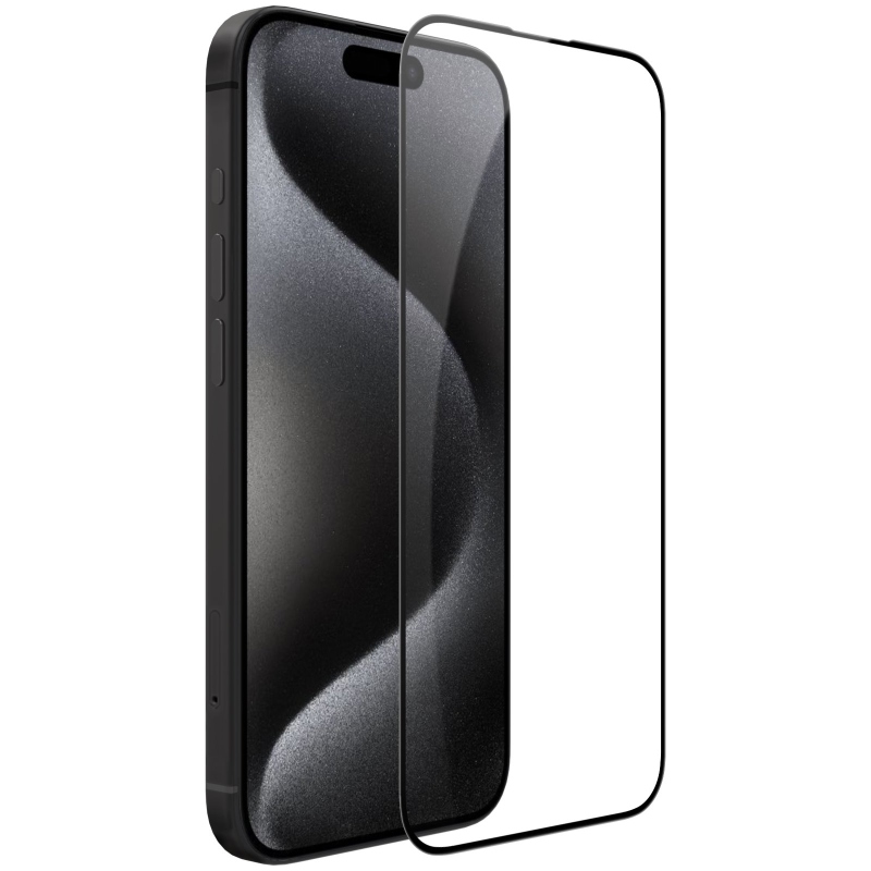 Nillkin edzett üveg 2.5D CP+ PRO fekete az Apple iPhone 15 Pro készülékhez