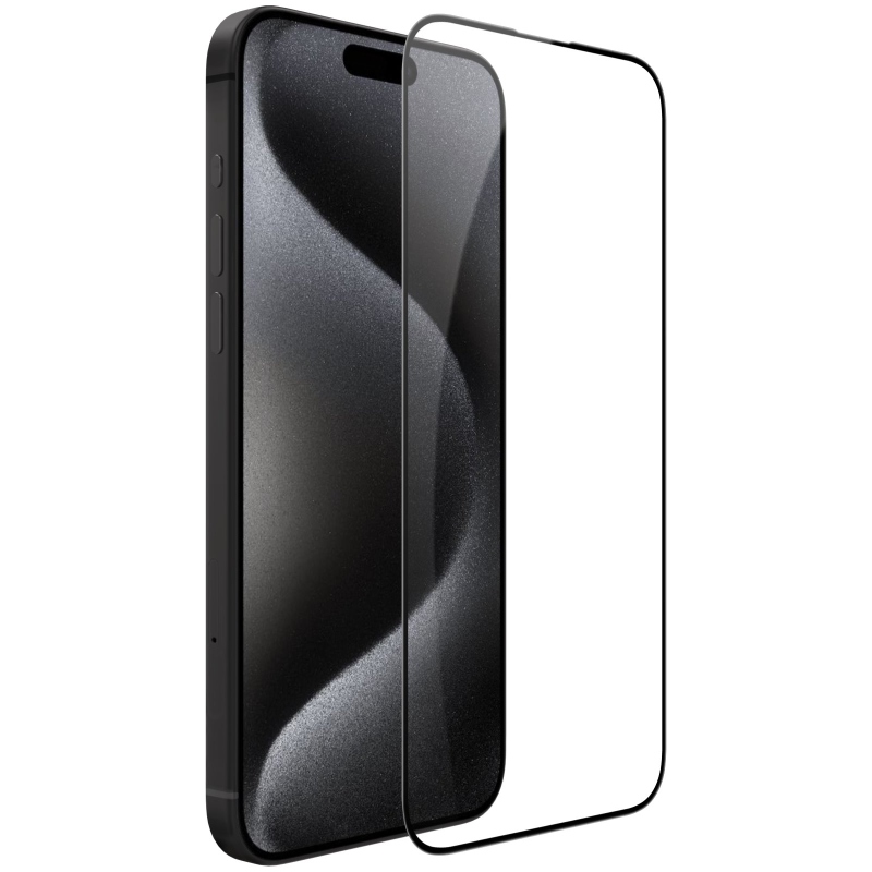 Nillkin edzett üveg 2.5D CP+ PRO fekete az Apple iPhone 15 Pro Max készülékhez