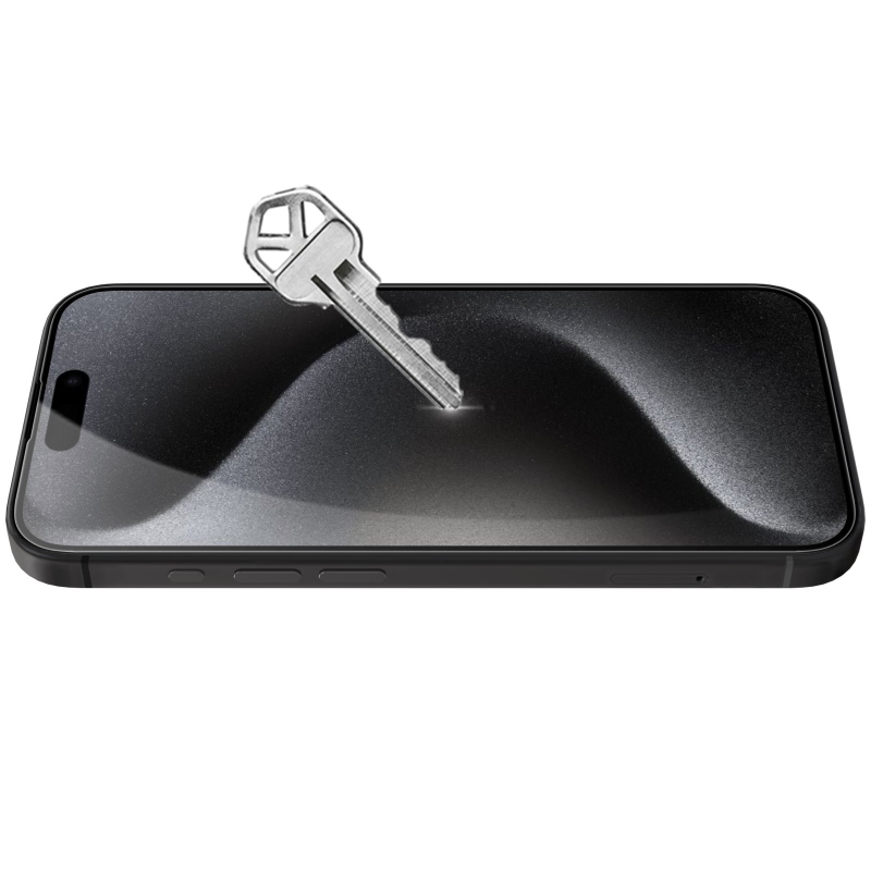Nillkin edzett üveg 2.5D CP+ PRO fekete az Apple iPhone 15 Pro készülékhez