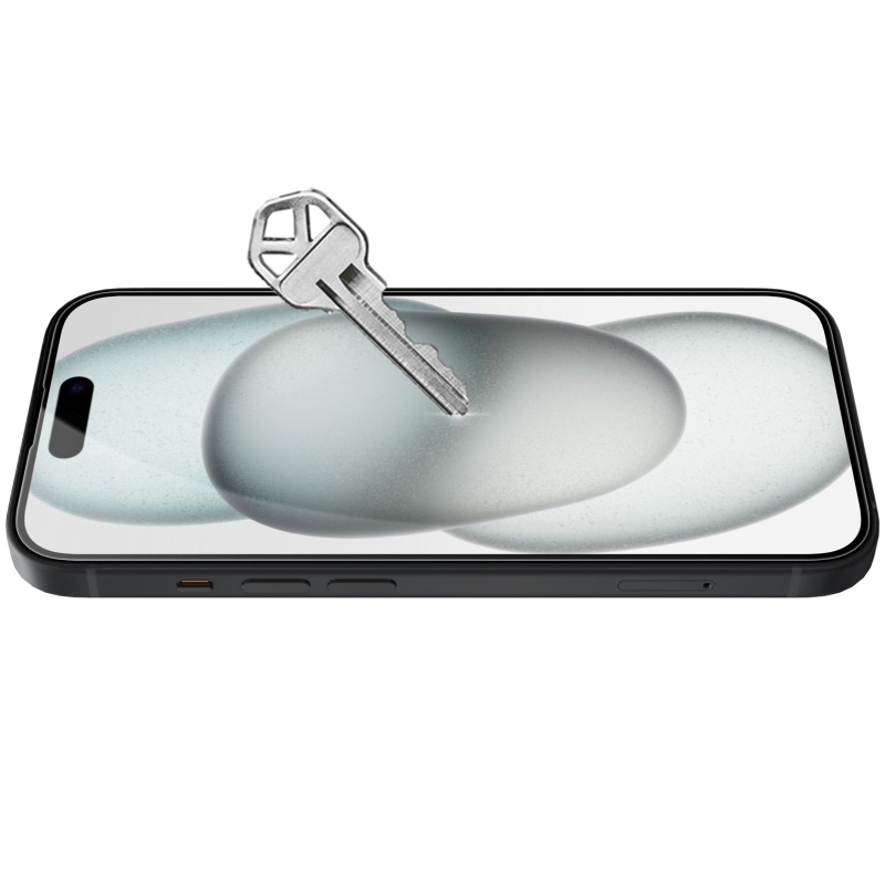 Nillkin edzett üveg 2.5D CP+ PRO fekete az Apple iPhone 15 készülékhez