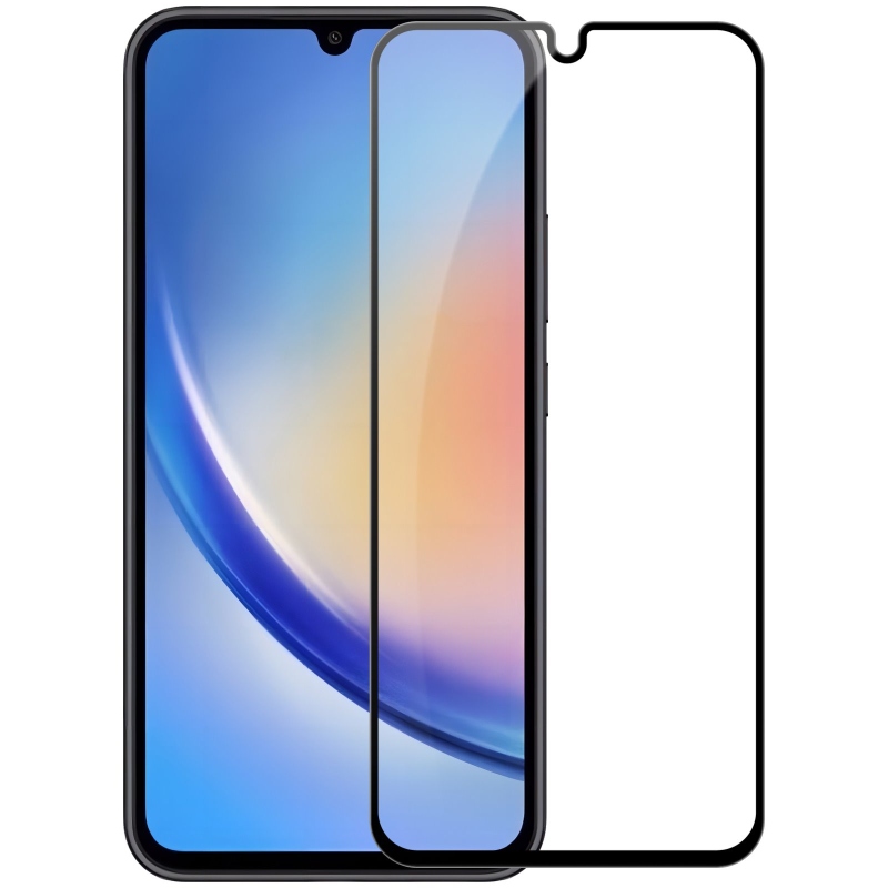 Nillkin edzett üveg 2.5D CP+ PRO fekete a Samsung Galaxy A34 5G készülékhez