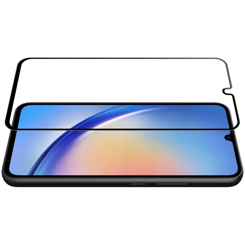 Nillkin edzett üveg 2.5D CP+ PRO fekete a Samsung Galaxy A34 5G készülékhez