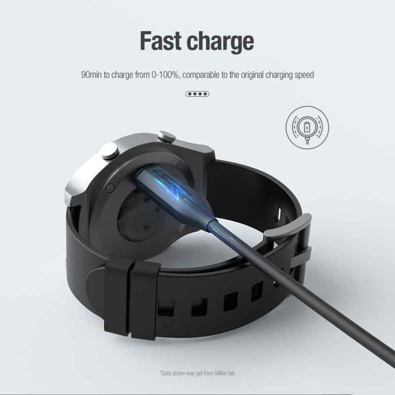 Nillkin USB adat- és töltőkábel Garmin órához Fekete