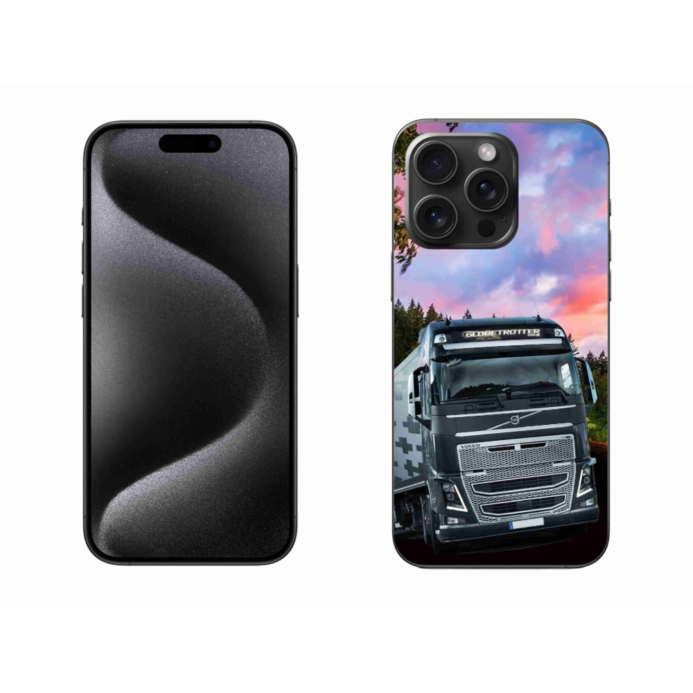 Zselés borítás mmCase iPhone 15 Pro Max készülékhez - teherautó 2