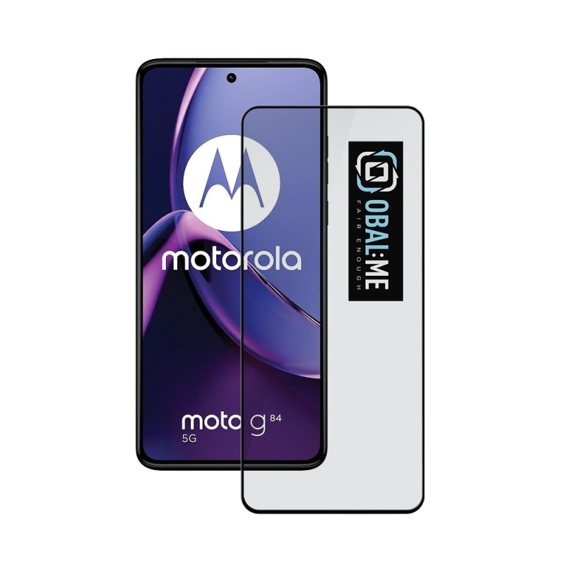 CSOMAG:ME 5D edzett üveg Motorola G84 Fekete