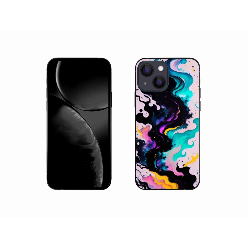Gél borítás mmCase iPhone 13 mini készülékhez - absztrakt motívum 4