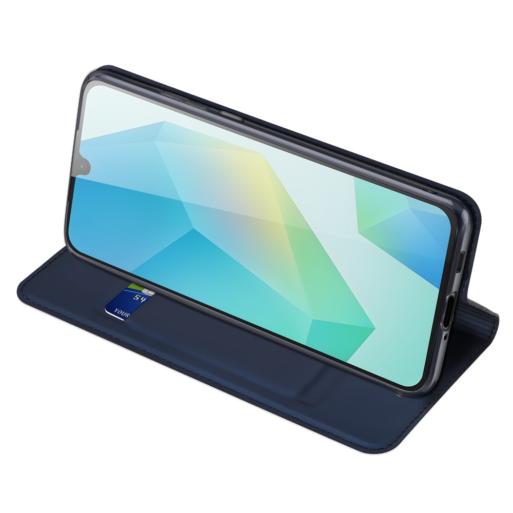 DUX könyvtáska Samsung Galaxy A17 5G - sötétkék színben