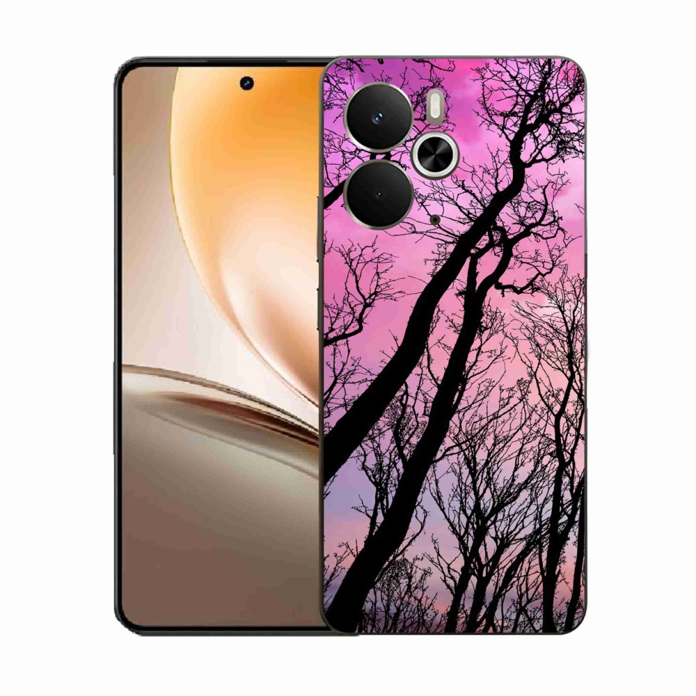 Gél borítás mmCase a Realme 14 5G számára - kidőlt fák