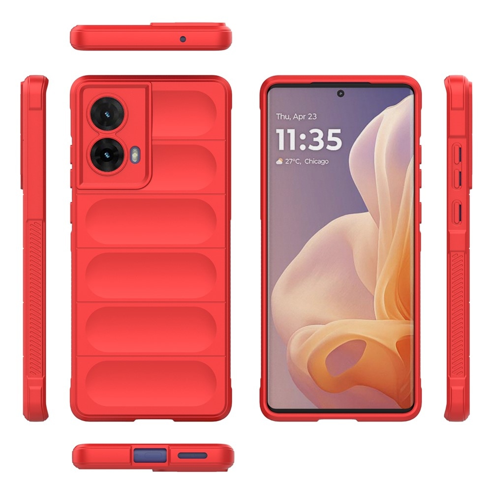 Rugg tartós zselés tok Motorola Moto G85 5G - piros