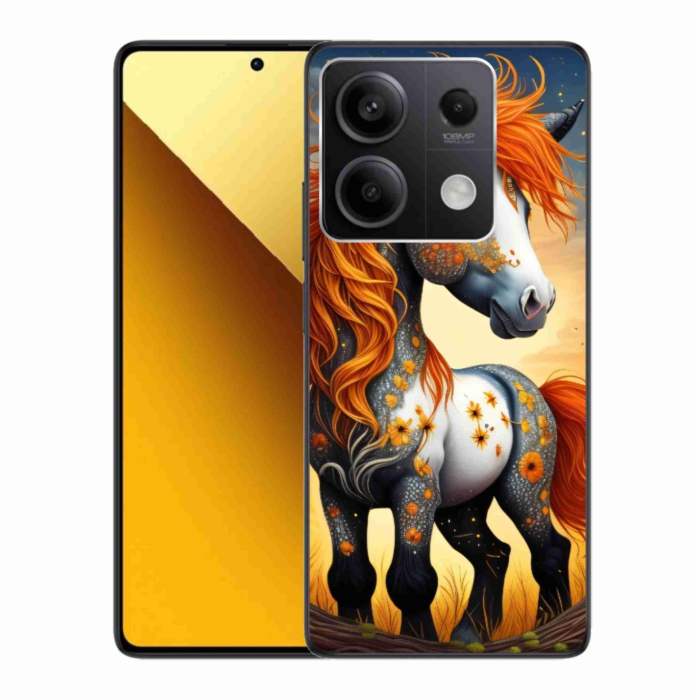 Gél borítás mmCase a Xiaomi Redmi Note 13 5G számára - színes póni