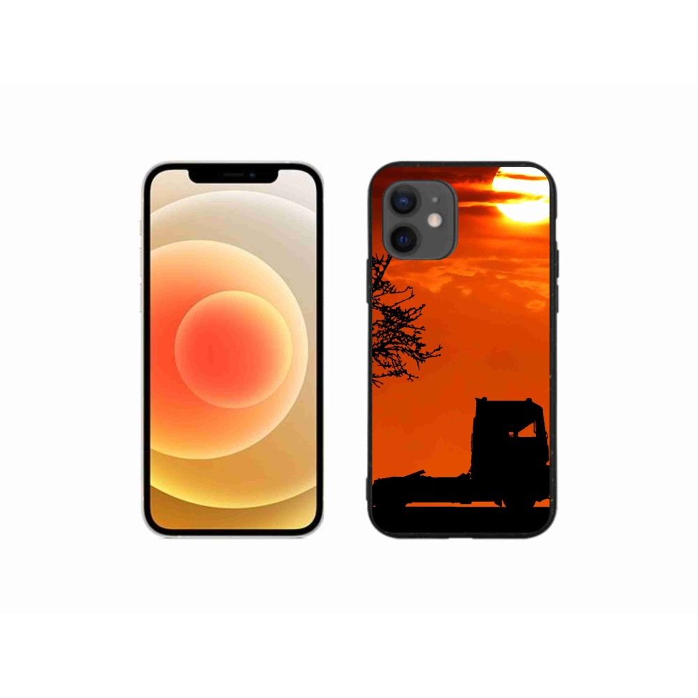 Zselés borítás mmCase iPhone 12 mini készülékhez - teherautó 3