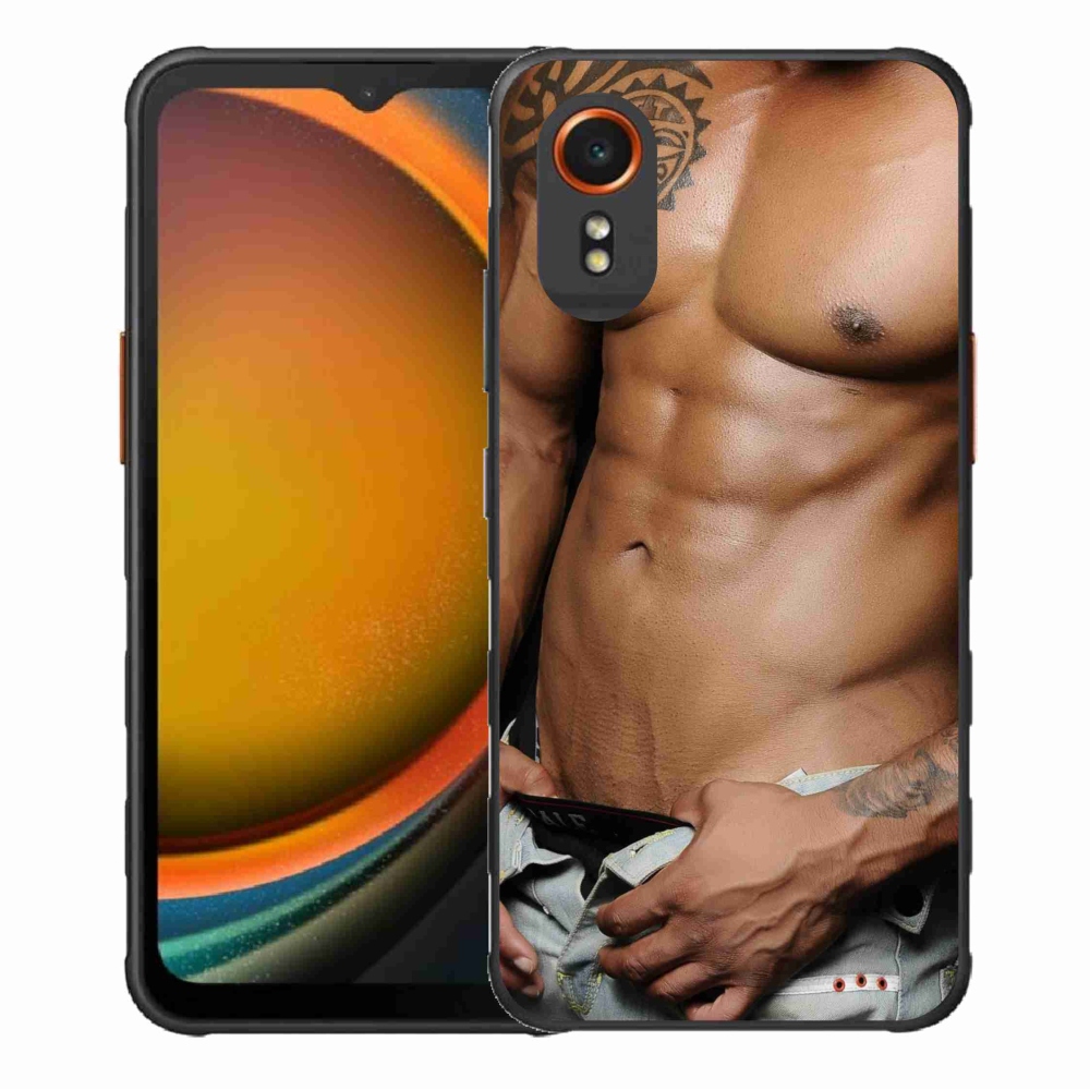 Gél borítás mmCase Samsung Galaxy Xcover 7 - szexi férfi