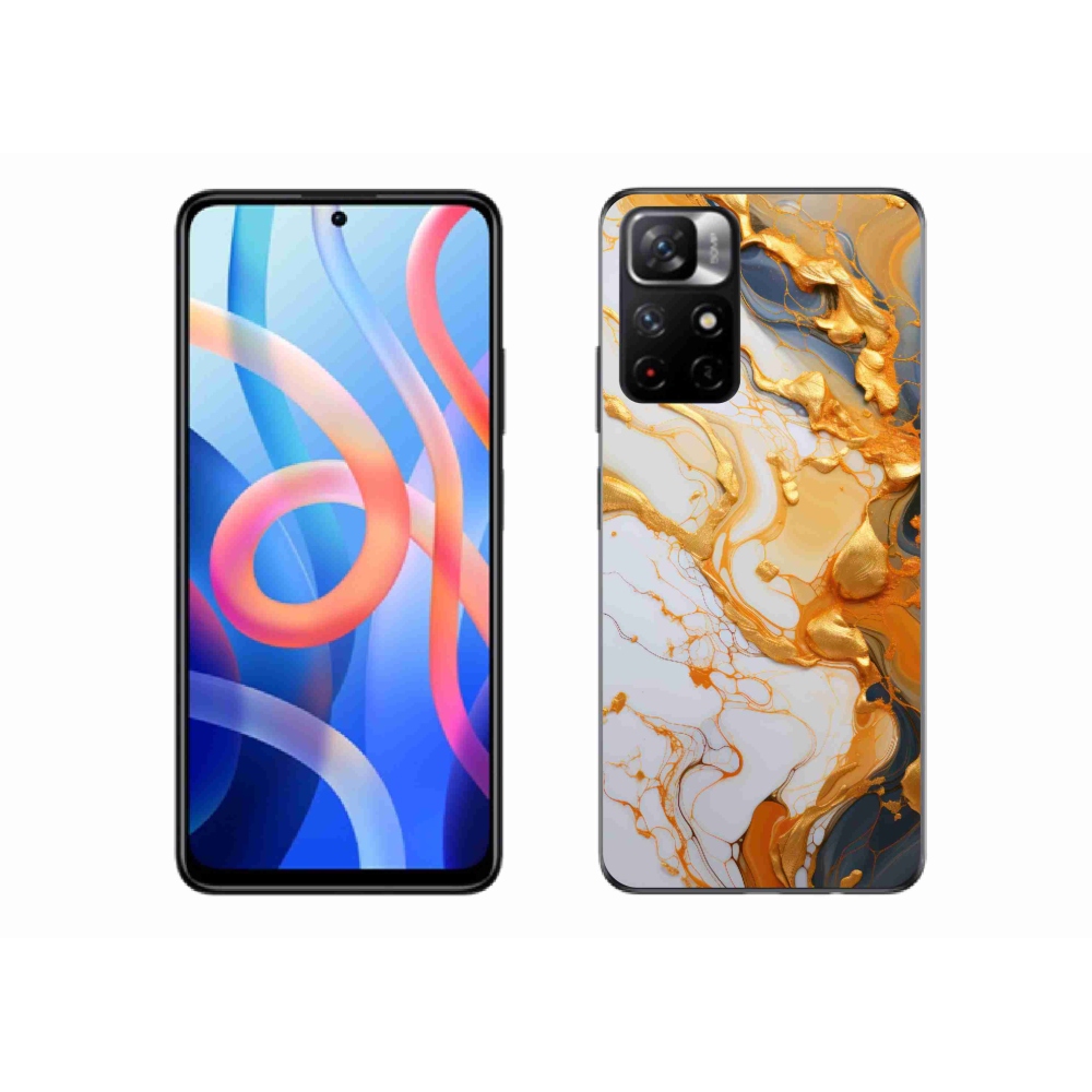 Gél borító mmCase a Xiaomi Redmi Note 11S 5G számára - absztrakt motívum 6