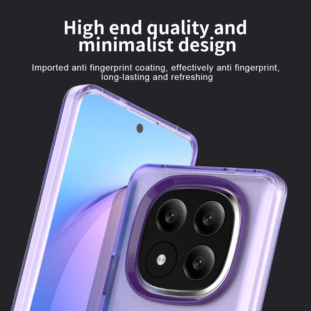 Candy zselés tok MagSafe-val Xiaomi Redmi Note 14 Pro+ 5G - lila