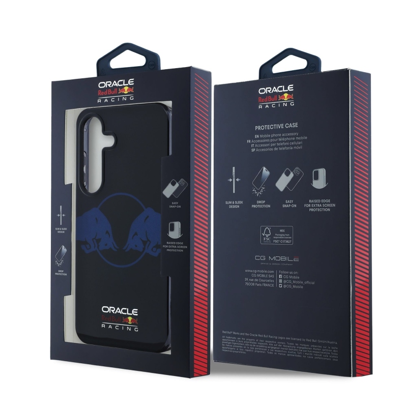 Red Bull PC/TPU Two Bulls Magsafe hátlap a Samsung Galaxy S25-hez Tengerészgyalogság