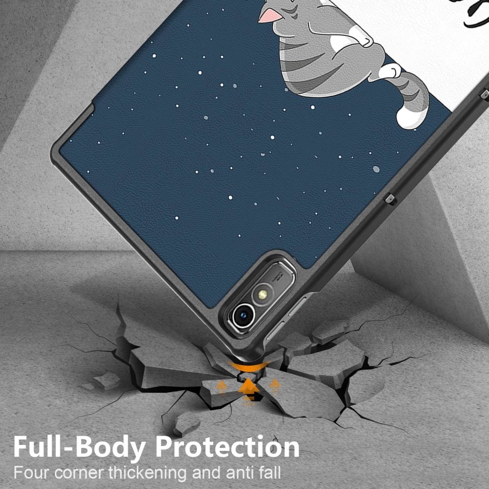 Patte intelligens záró tok Lenovo Tab P11 (2nd Gen) - macska