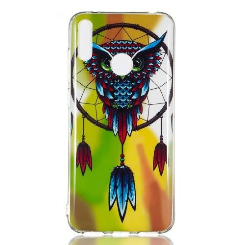 Éjfényes gél tok mobil Huawei Y7 (2019) - álomfogó